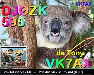 VK7AX: 2026042909 de PI1DFT