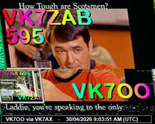VK7OO: 2026043011 de PI1DFT