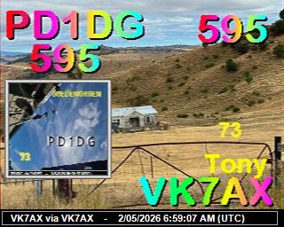 VK7AX: 2026050209 de PI1DFT
