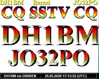 DH1BM: 2026052519 de PI1DFT