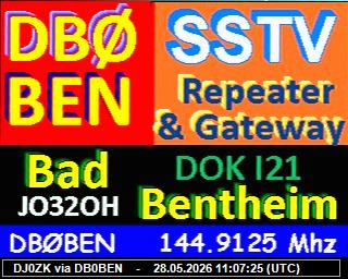 DJ0ZK: 2026052813 de DB0BEN