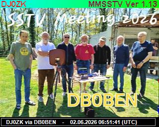 DJ0ZK: 2026060208 de DB0BEN