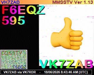 VK7ZAB: 2026061810 de PI1DFT