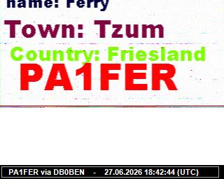 PA1FER: 2026062720 de PI1DFT