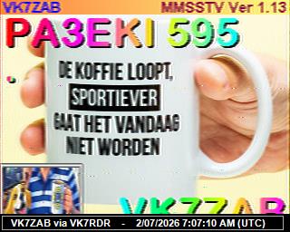 VK7ZAB: 2026070209 de PI1DFT