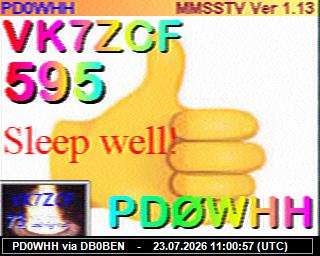 PD0WHH: 2026072313 de PI1DFT