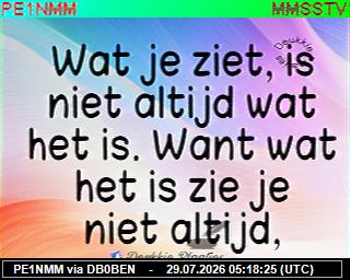 PE1NMM: 2026072907 de DB0BEN