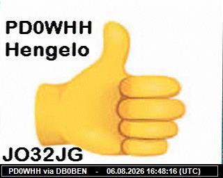 PD0WHH: 2026080618 de PI1DFT