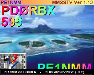 PE1NMM: 2026080907 de DB0BEN