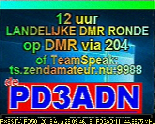PD3ADN: 2018-08-26 de PI3DFT