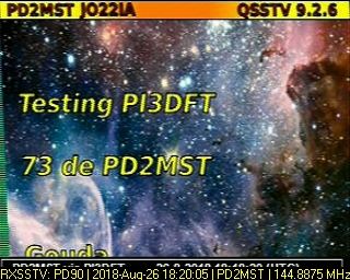 PD2MST: 2018-08-26 de PI3DFT