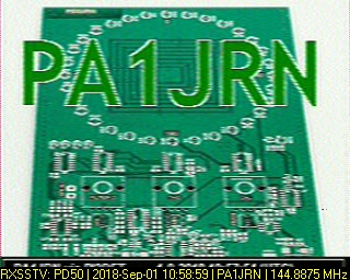 PA1JRN: 2018-09-01 de PI3DFT