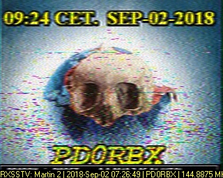 PD0RBX: 2018-09-02 de PI3DFT