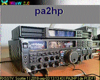 PA2HP: 2018-09-03 de PI3DFT