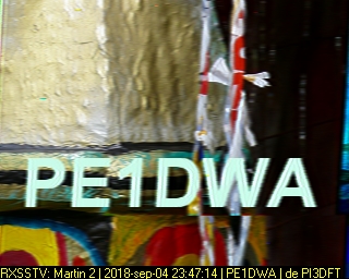 PE1DWA: 2018-09-04 de PI3DFT