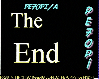 PE7OPI-A: 2018-09-06 de PI3DFT