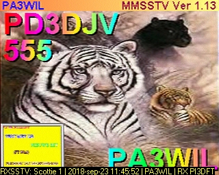 PA3WIL: 2018-09-23 de PI3DFT