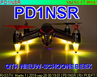 PD1NSR: 2018-09-28 de PI3DFT