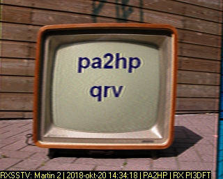 PA2HP: 2018-10-20 de PI3DFT