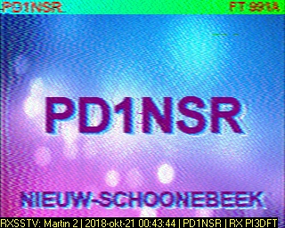 PD1NSR: 2018-10-21 de PI3DFT