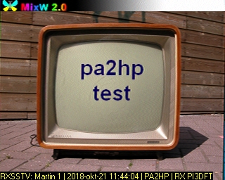 PA2HP: 2018-10-21 de PI3DFT