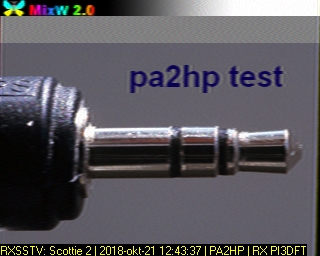 PA2HP: 2018-10-21 de PI3DFT