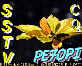 PE7OPI: 2018-11-01 de PI3DFT