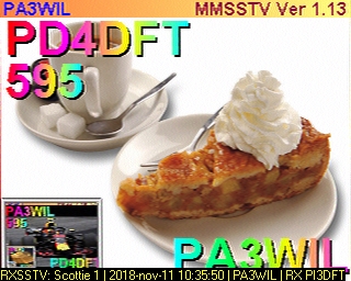 PA3WIL: 2018-11-11 de PI3DFT
