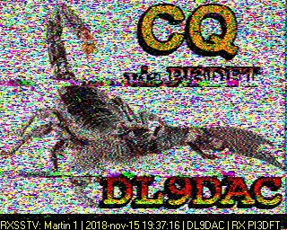 DL9DAC: 2018-11-15 de PI3DFT