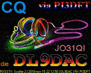 DL9DAC: 2018-11-15 de PI3DFT