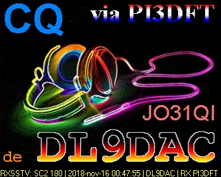 DL9DAC: 2018-11-16 de PI3DFT