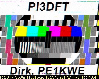 PE1KWE: 2018-12-16 de PI3DFT