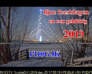 PD0GJK: 2018-12-25 de PI3DFT