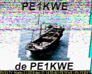 PE1KWE: 2018-12-31 de PI3DFT