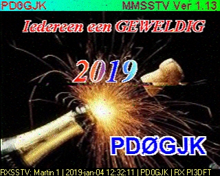 PD0GJK: 2019-01-04 de PI3DFT