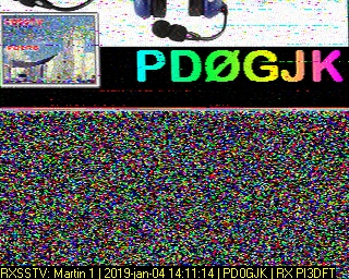 PD0GJK: 2019-01-04 de PI3DFT