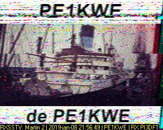 PE1KWE: 2019-01-08 de PI3DFT
