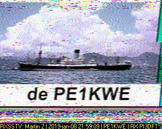 PE1KWE: 2019-01-08 de PI3DFT