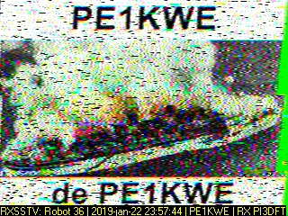 PE1KWE: 2019-01-22 de PI3DFT