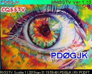 PD0GJK: 2019-01-31 de PI3DFT