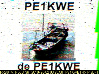 PE1KWE: 2019-02-02 de PI3DFT
