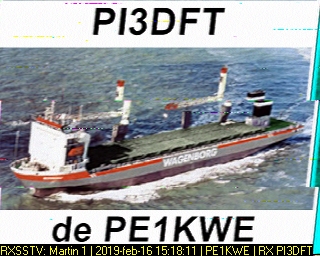 PE1KWE: 2019-02-16 de PI3DFT