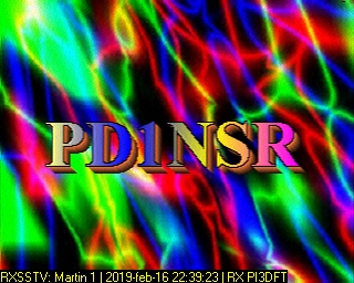 PD1NSR: 2019-02-16 de PI3DFT