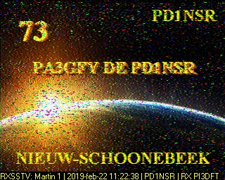 PD1NSR: 2019-02-22 de PI3DFT