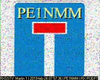 PE1NMM: 2019-02-24 de PI3DFT