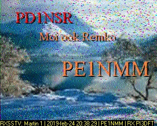 PE1NMM: 2019-02-24 de PI3DFT