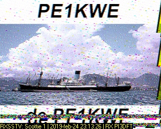 PE1KWE: 2019-02-24 de PI3DFT
