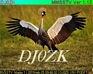 DJ0ZK: 2019-02-25 de PI3DFT