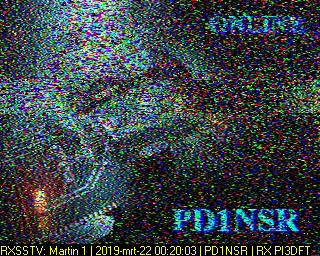 PD1NSR: 2019-03-22 de PI3DFT