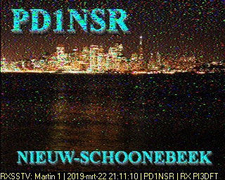 PD1NSR: 2019-03-22 de PI3DFT